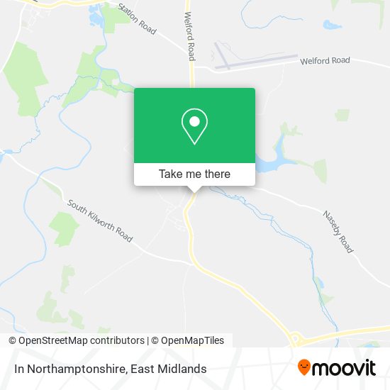 In Northamptonshire map