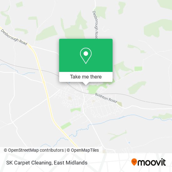 SK Carpet Cleaning map