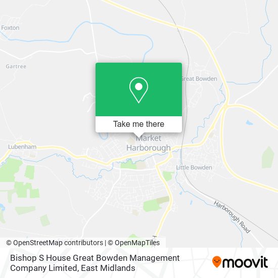 Bishop S House Great Bowden Management Company Limited map
