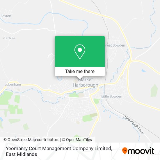 Yeomanry Court Management Company Limited map