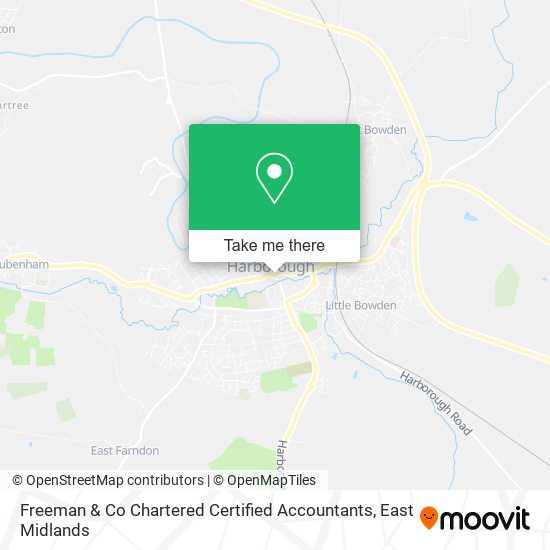 Freeman & Co Chartered Certified Accountants map