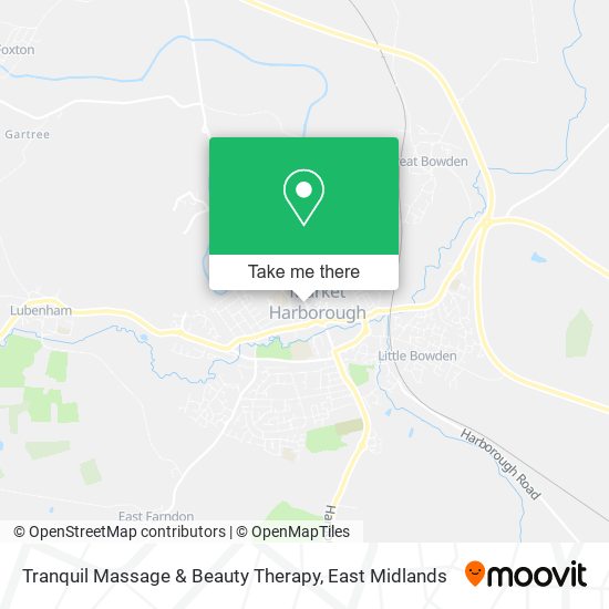 Tranquil Massage & Beauty Therapy map