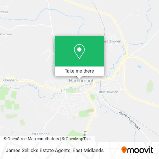 James Sellicks Estate Agents map