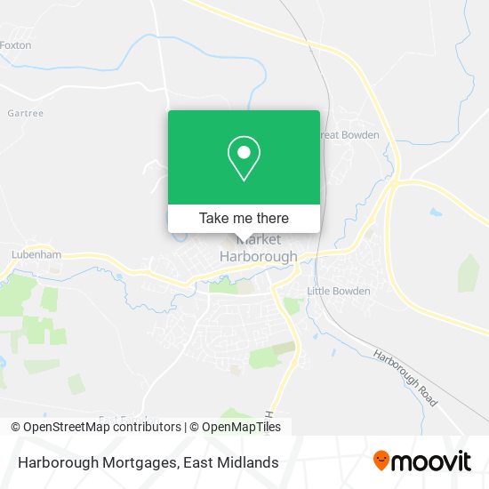 Harborough Mortgages map