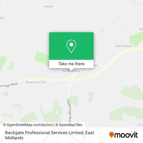 Beckgate Professional Services Limited map