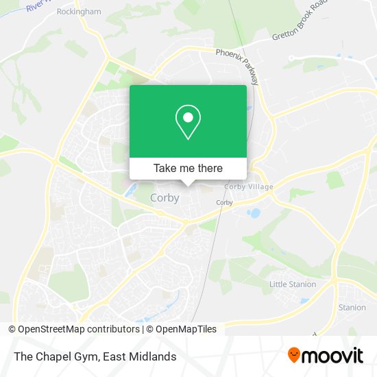 The Chapel Gym map