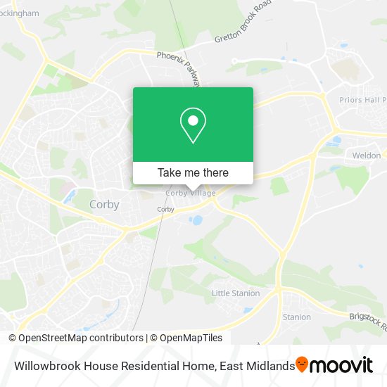 Willowbrook House Residential Home map