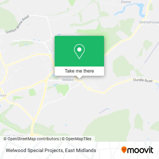 Welwood Special Projects map