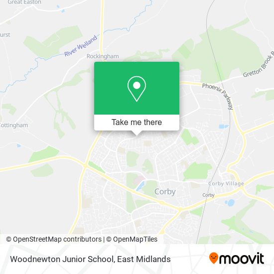 Woodnewton Junior School map