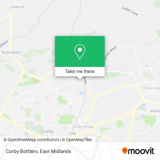 Corby Bottlers map