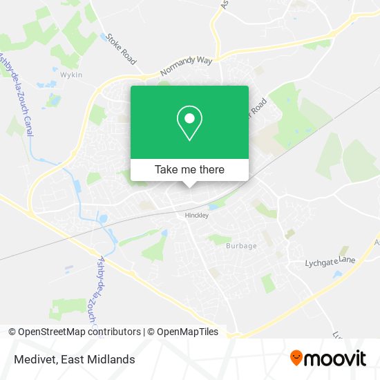 Medivet map