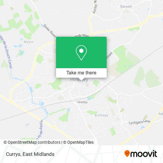 Currys map