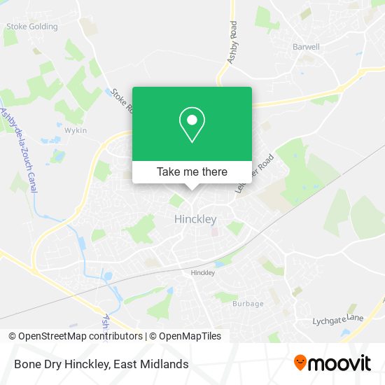 Bone Dry Hinckley map