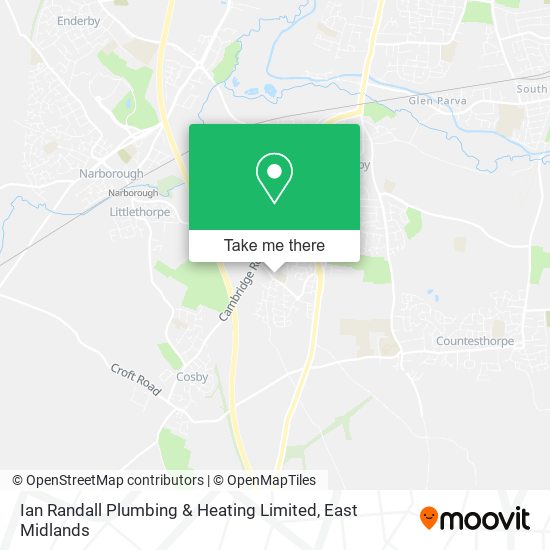 Ian Randall Plumbing & Heating Limited map