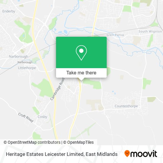 Heritage Estates Leicester Limited map