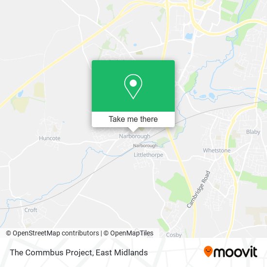 The Commbus Project map