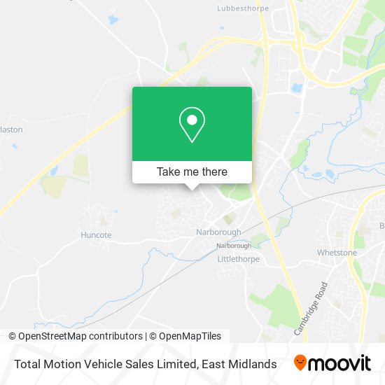 Total Motion Vehicle Sales Limited map