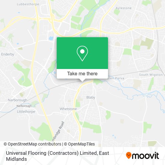 Universal Flooring (Contractors) Limited map