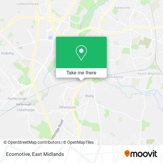 Ecomotive map