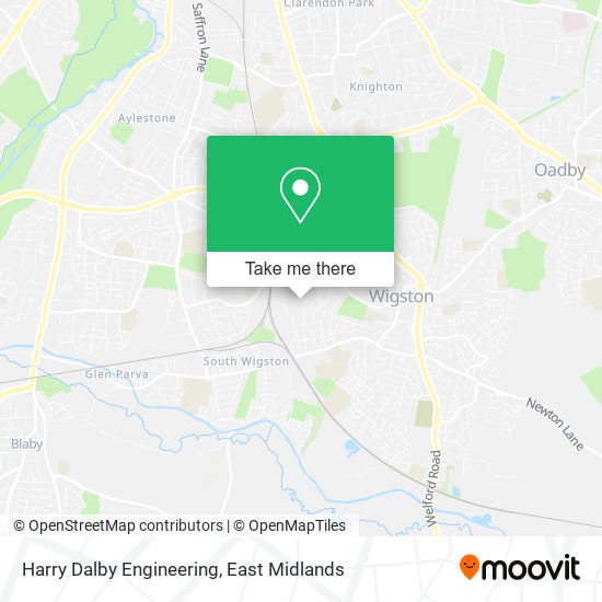 Harry Dalby Engineering map