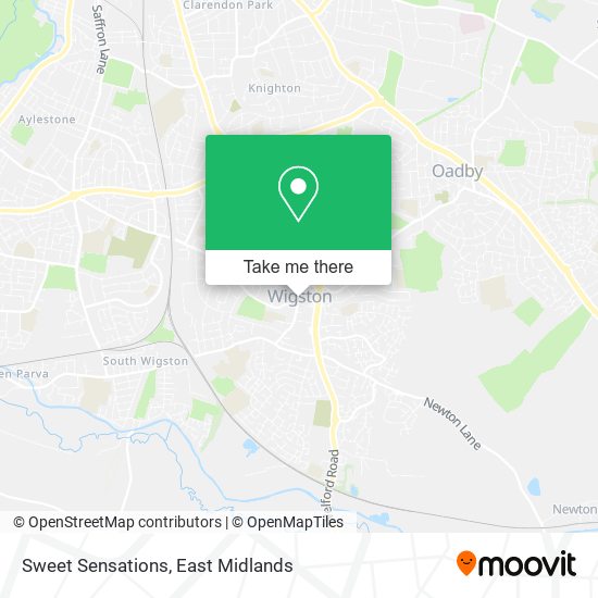 Sweet Sensations map