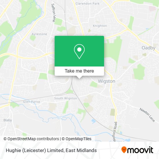 Hughie (Leicester) Limited map