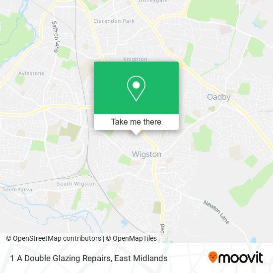 1 A Double Glazing Repairs map