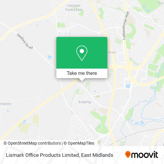 Lismark Office Products Limited map