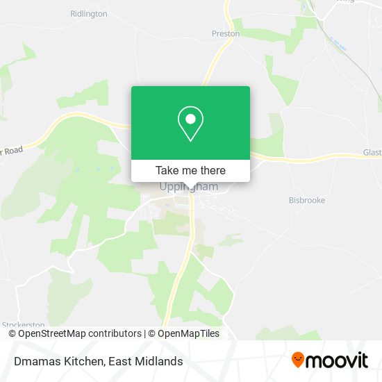 Dmamas Kitchen map