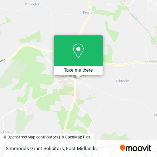 Simmonds Grant Solicitors map