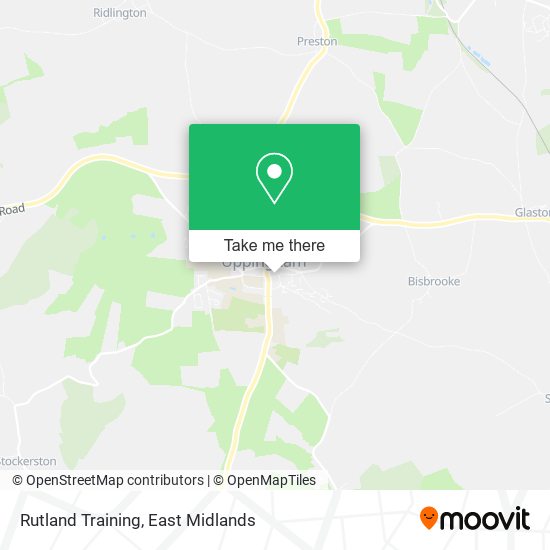 Rutland Training map