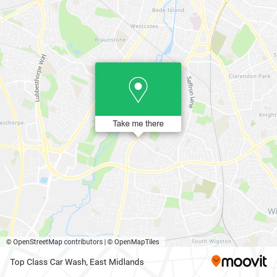 Top Class Car Wash map