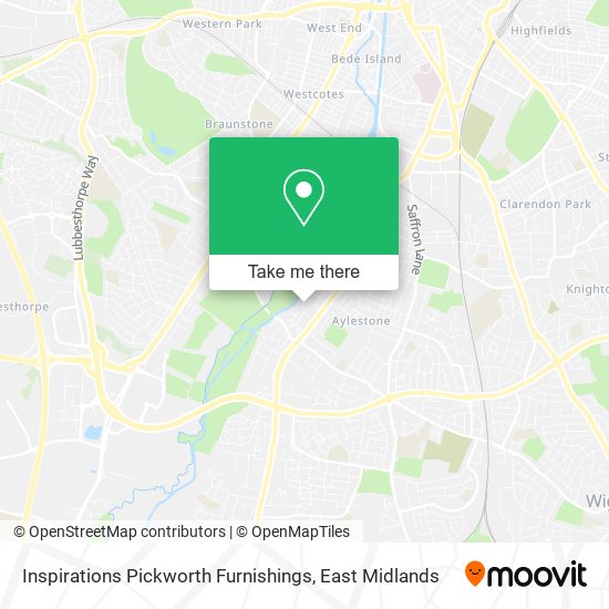 Inspirations Pickworth Furnishings map