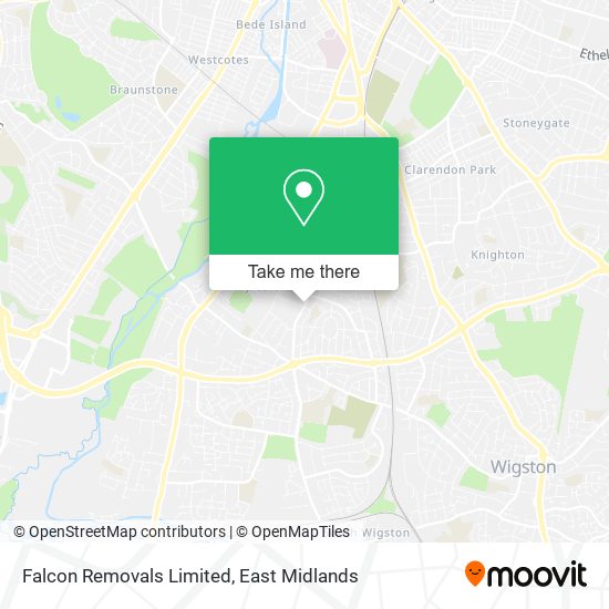 Falcon Removals Limited map