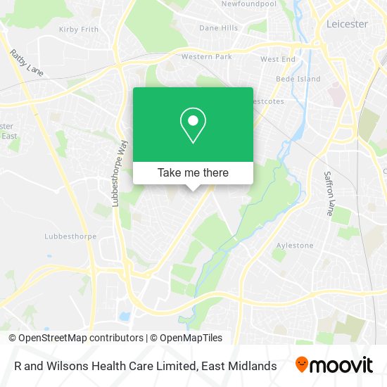 R and Wilsons Health Care Limited map