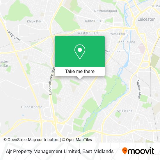 Ajr Property Management Limited map