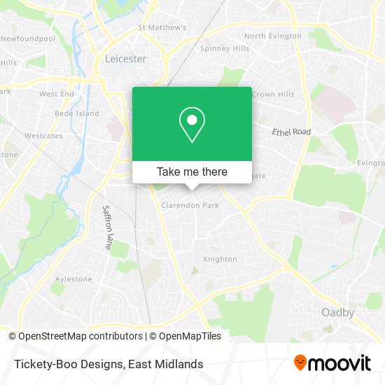 Tickety-Boo Designs map