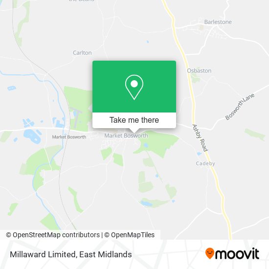 Millaward Limited map