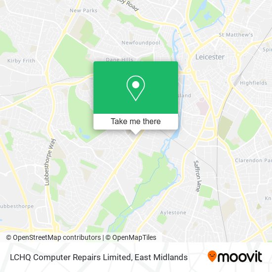 LCHQ Computer Repairs Limited map