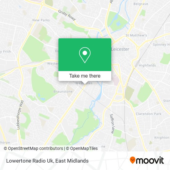 Lowertone Radio Uk map