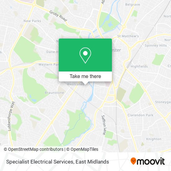 Specialist Electrical Services map