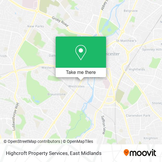 Highcroft Property Services map