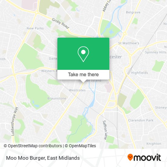 Moo Moo Burger map