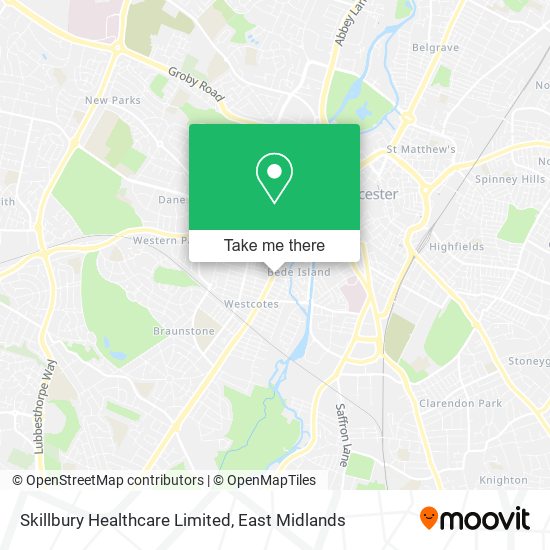 Skillbury Healthcare Limited map