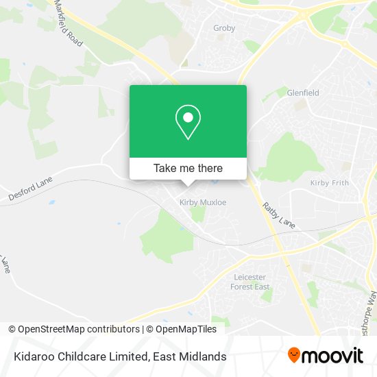 Kidaroo Childcare Limited map