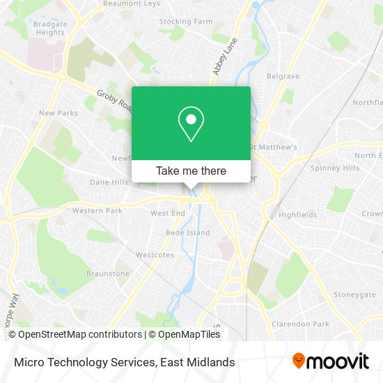 Micro Technology Services map