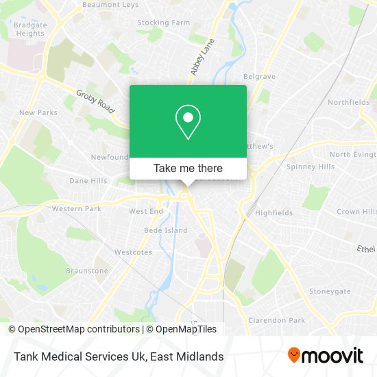 Tank Medical Services Uk map