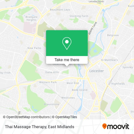 Thai Massage Therapy map