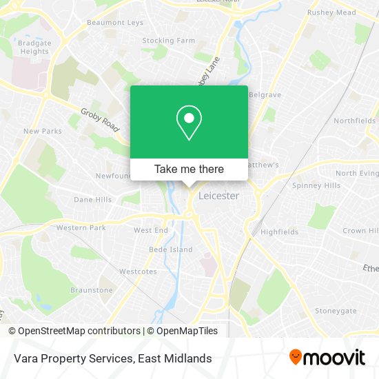 Vara Property Services map