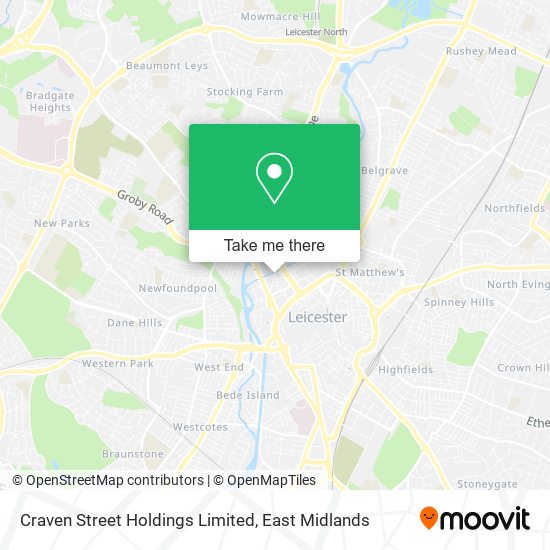 Craven Street Holdings Limited map